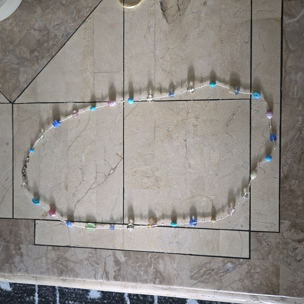 Beachy bead necklace